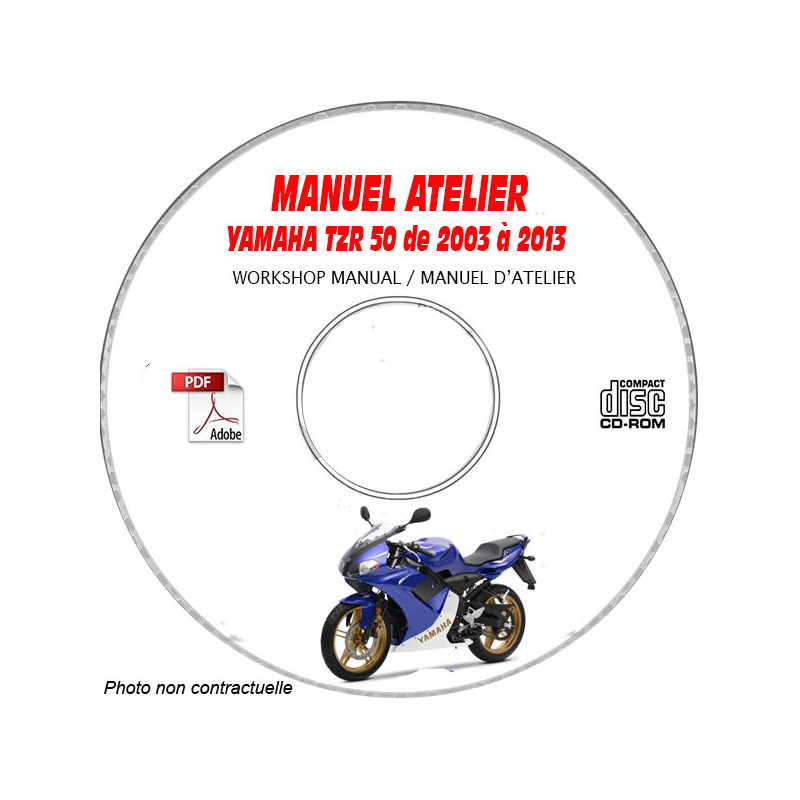 copy of FX SHO WAVERUNNER - Manuel Atelier CDROM YAMAHA anglais Revue technique