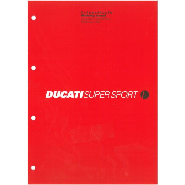 Super Sport  750S 2001 - Manuel Atelier Ducati 