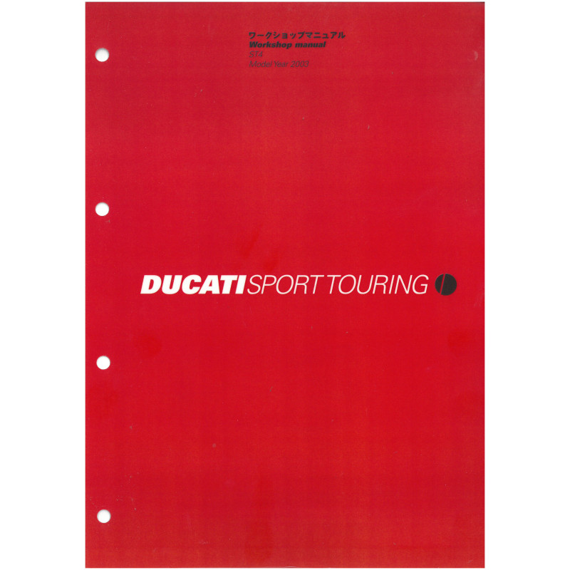 Sport Touring ST4  2003 - Manuel Atelier Ducati USB Anglais