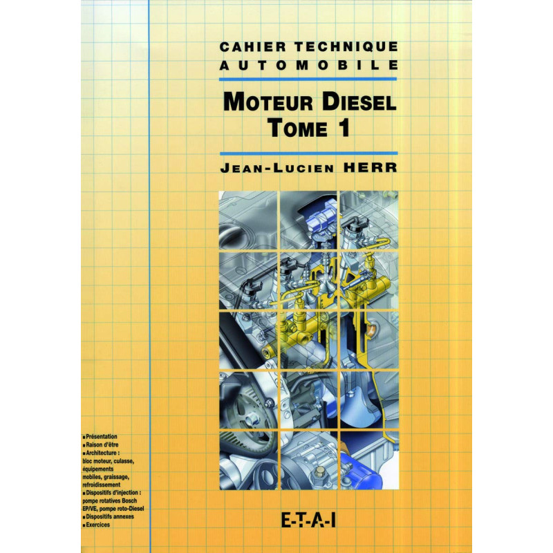 moteur diesel tome 1 - Cahier Technique