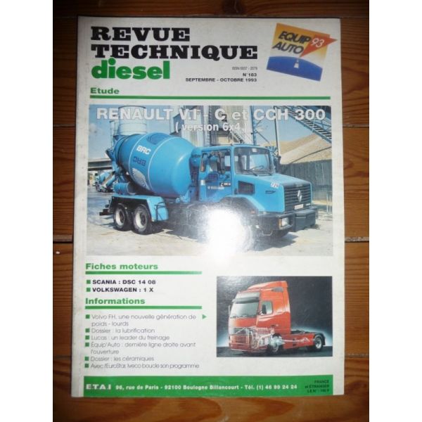 CCH300 6x4 Revue Technique PL Renault