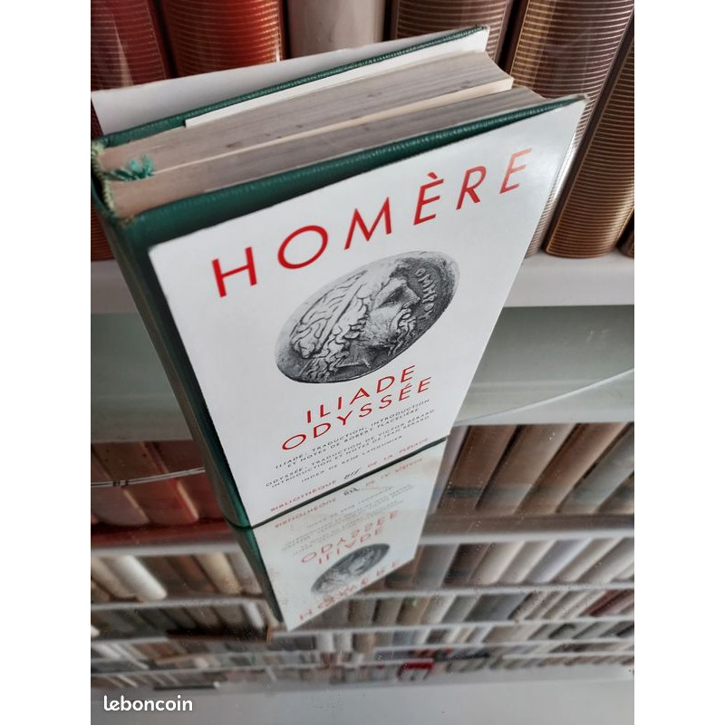 Iliade Odyssée - Homère  - Livre