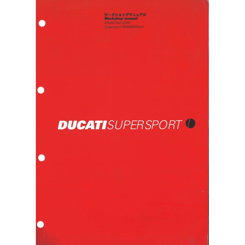 800 SSIE - 03  - Manuel Reparation Ducati Anglais