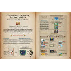 The Legend of Zelda: Hyrule Historia  - Livre Version Anglaise