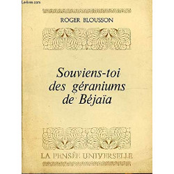 Souviens-toi des géraniums...