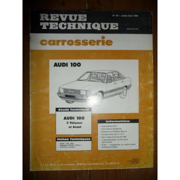 100 Revue Technique Carrosserie Audi