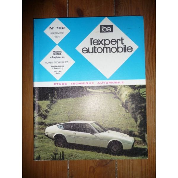 Bagheera Revue Technique Matra Simca