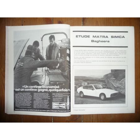 Bagheera Revue Technique Matra Simca