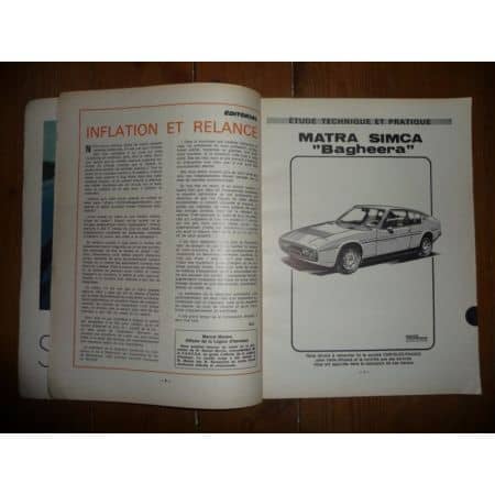 Bagheera Revue Technique Matra Simca