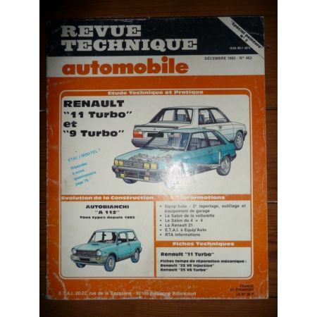 R9 R11 Turbo Revue Technique Renault