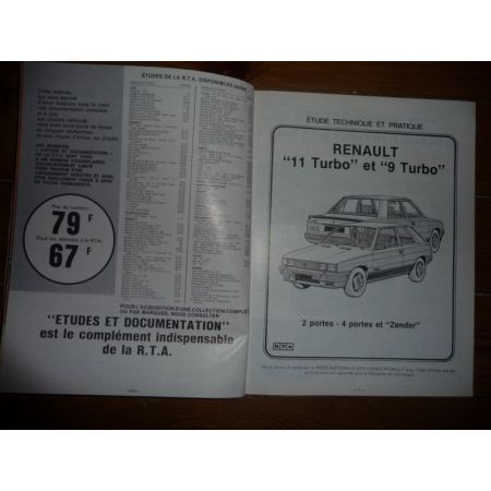R9 R11 Turbo Revue Technique Renault