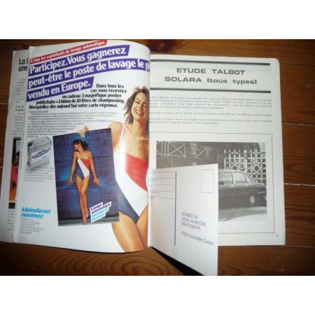 SOLARA Revue Technique Simca Talbot