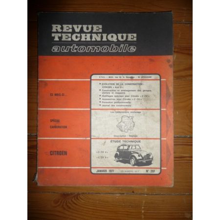 2CV 4 6 Revue Technique Citroen