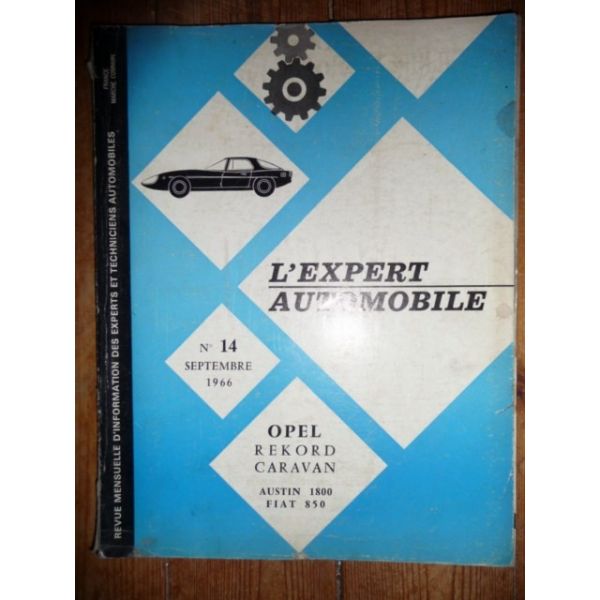 REKORD Car Revue Technique Opel