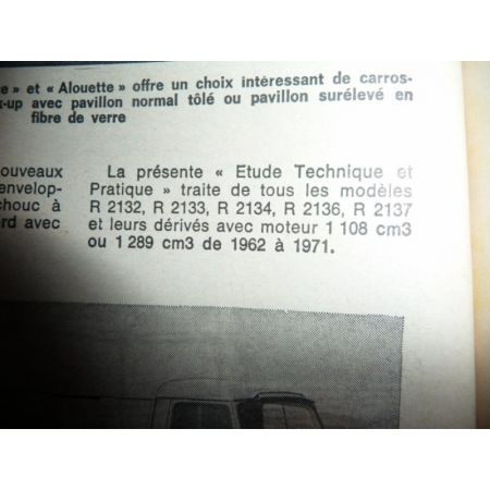 Estafette Revue Technique Renault