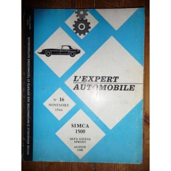 1500 Revue Technique Simca Talbot