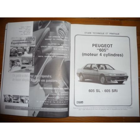 605 Revue Technique Peugeot