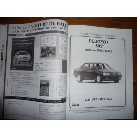 605 Revue Technique Peugeot