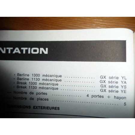 GSA Revue Technique Citroen