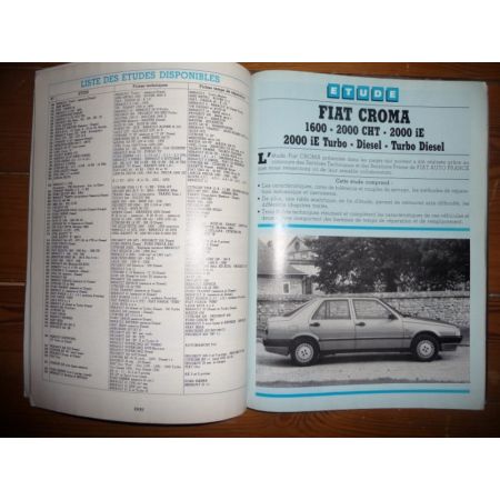 CROMA Revue Technique Fiat