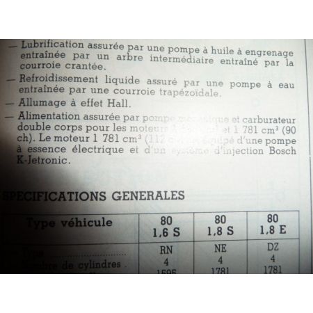 80-90 87- Revue Technique Audi