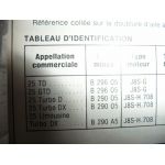 R25 GTD Turbo DX Revue Technique Renault