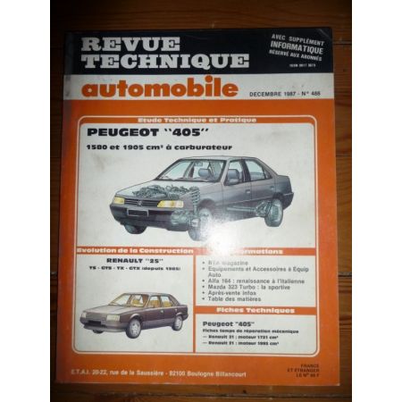405 Revue Technique Peugeot