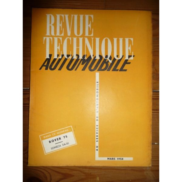 75 - DA50 Revue Technique Agricole Fiat Someca Rover