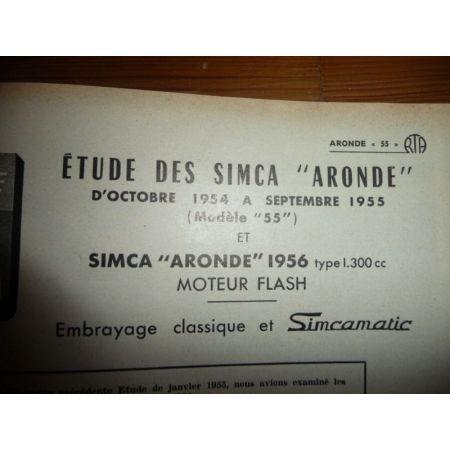 Aronde Anglia Prefect Revue Technique Ford Simca Talbot