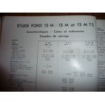 Taunus Revue Technique Ford