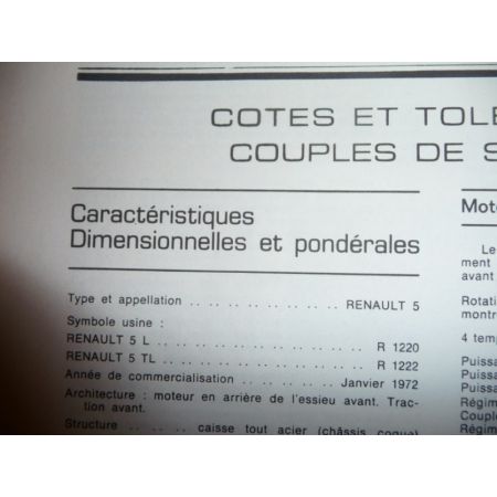 R5 Revue Technique Renault