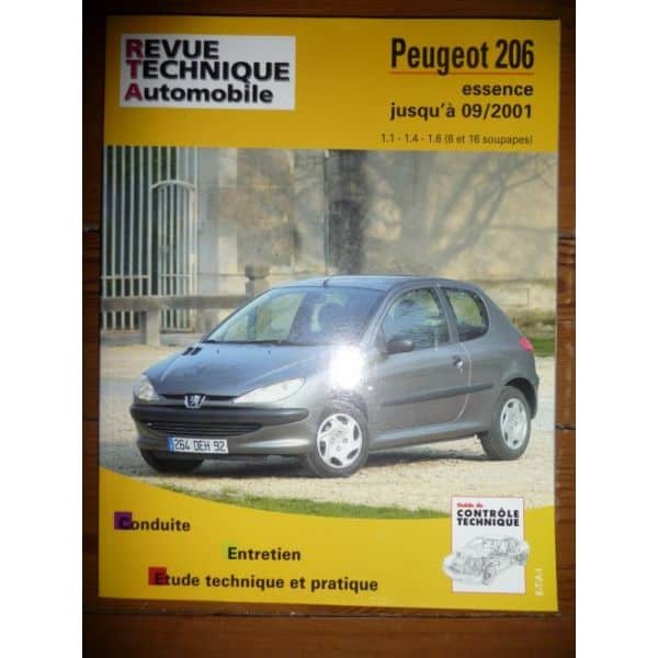 206 Ess -01 Revue Technique Peugeot