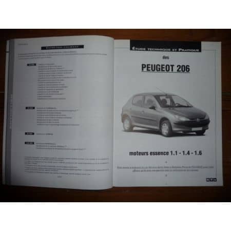 206 Ess -01 Revue Technique Peugeot