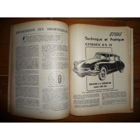 DS19 60/61 Revue Technique Citroen