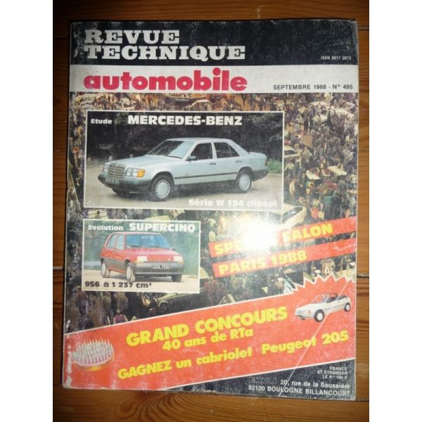 200D 250D 300D Revue Technique Mercedes