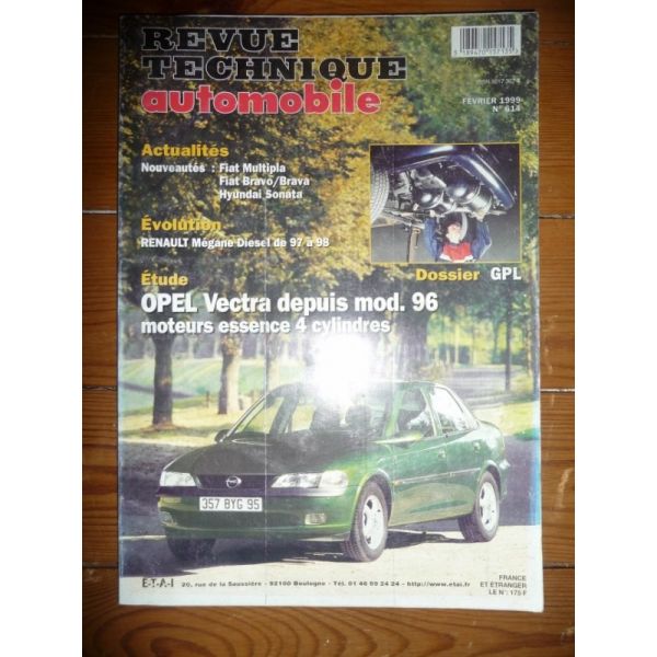 Vectra 96- Revue Technique Opel