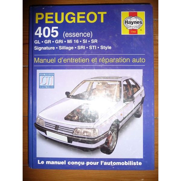 Bon Etat Occasion ESS 405 Ess 87-96 Revue Technique Haynes Peugeot Etat 