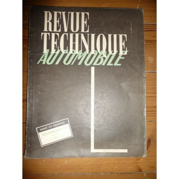 Commander V8 Revue Technique Studebaker