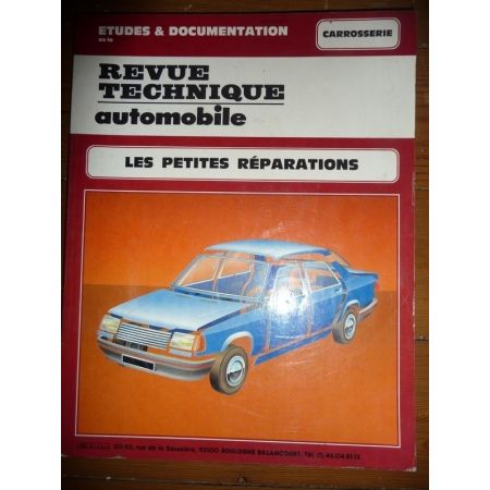 Petites réparations Revue Technique Carrosserie