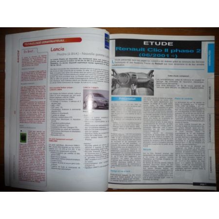 Clio II Ph 2 Revue Technique Renault