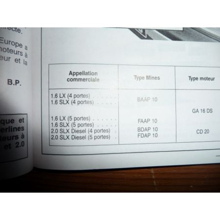 Primera -94 Revue Technique Nissan