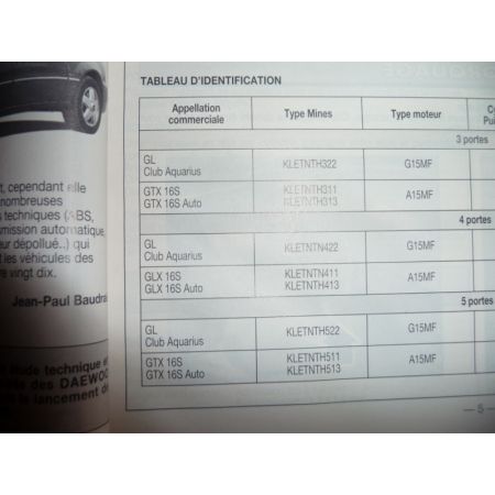 Nexia Revue Technique Daewoo