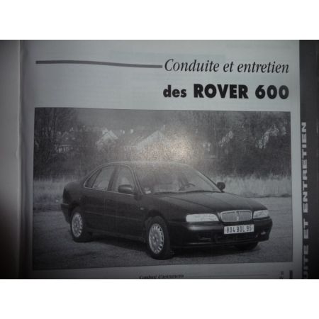RTA Revue technique ROVER Série 600 Essence atmosphérique 2.0l et 2.3l et Turbo-Diesel