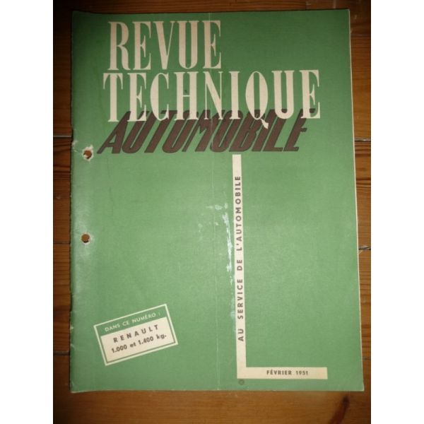 R2.060 R.2061 Revue Technique Renault