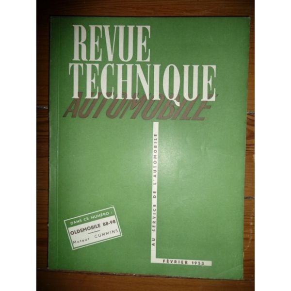 88 98 Revue Technique Oldsmobile