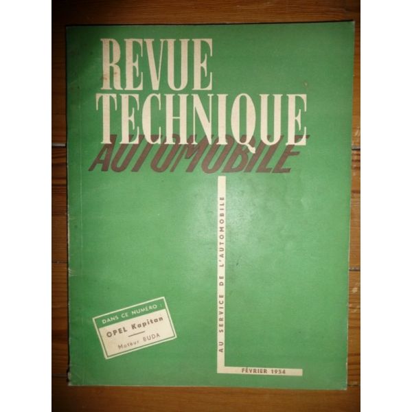 Kapitan Revue Technique Opel