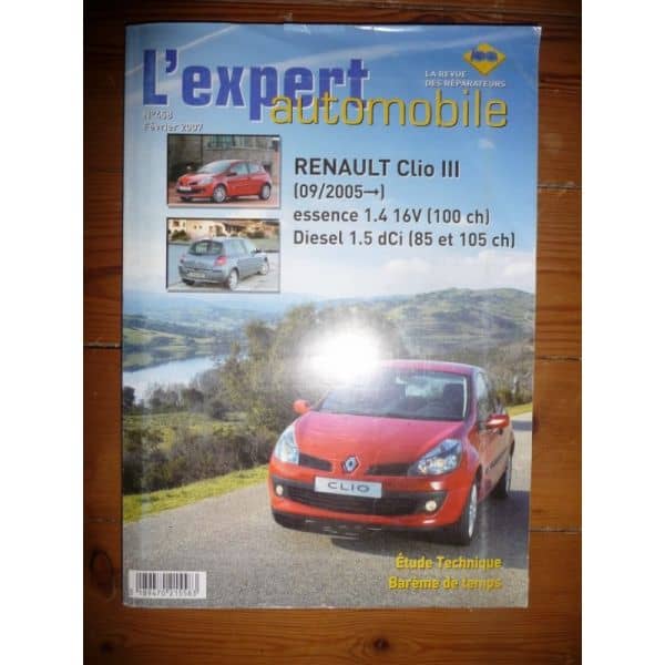Clio 3 05- Revue Technique Renault