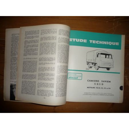 SG5D 712 Revue Technique PL Man Saviem Renault