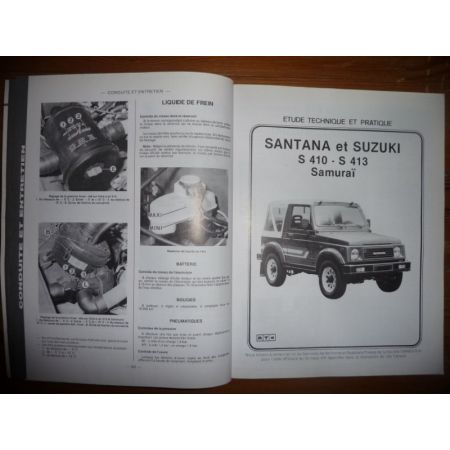 Samuraï S410 S413 Revue Technique Santana