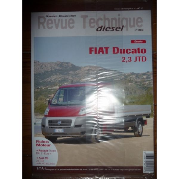 Ducato 2.3 JTD Revue Technique Fiat